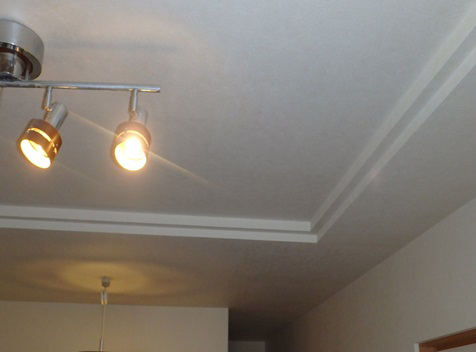 雨漏り補修・内部改修工事 内部1F天井