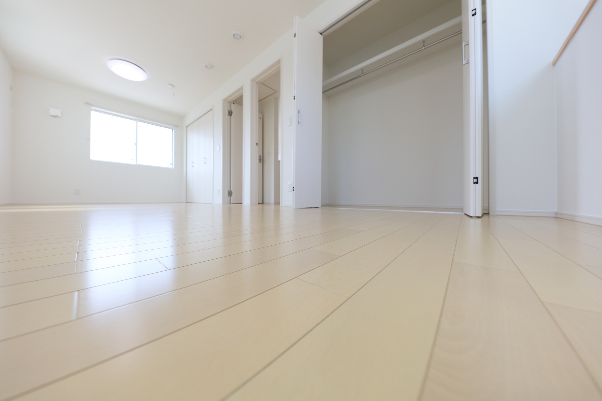 ダイニングキッチンフロア復旧